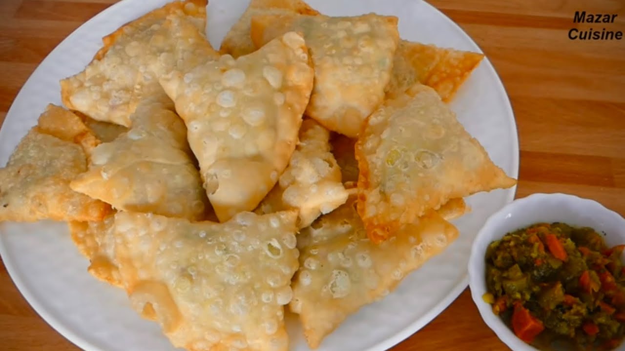 Incredibly Tasty Potato Samosas Ramadan Iftar special سمبوسه کچالو بسیار لذیذ برای افطاری رمضان