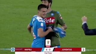 Napoli vs Juventus Coppa Italia Final 2020 Penalty Shootout