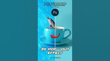 Learn how to create a 3D Pop-out Effect in Photoshop #3DEffect #PopOutEffect #Photoshop
