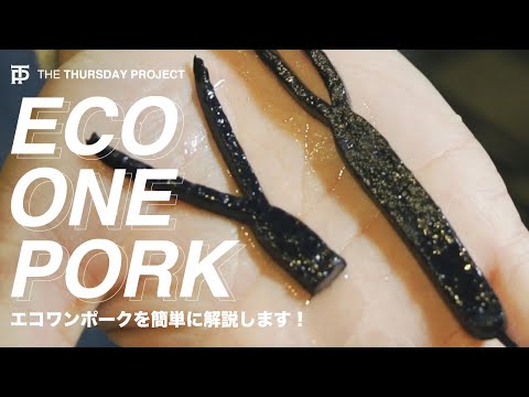 【バス釣り】初心者から上級者まで使えるポークルアー【エコワン】
