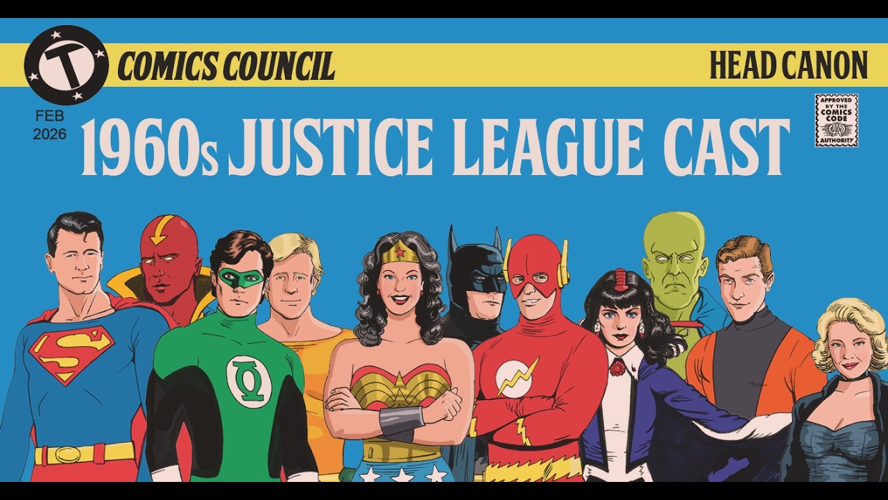 My circa 1960's Justice League of America cast.