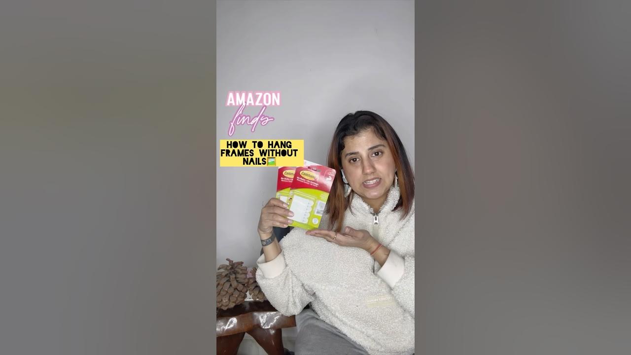 how-to-hang-frames-without-nails-and-no-damage-to-walls-amazonfinds