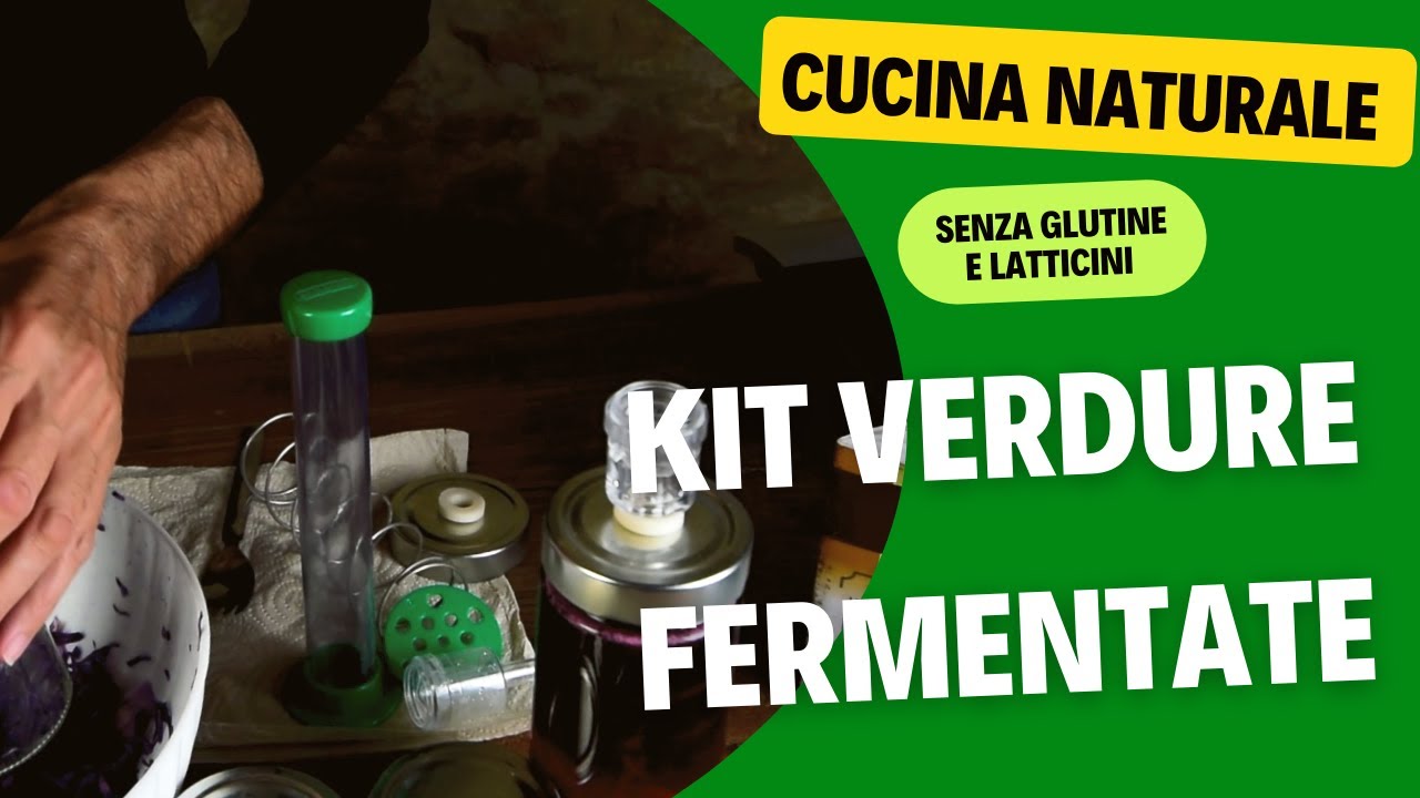 KIT per le Verdure fermentate (semplice da usare e comodo) 