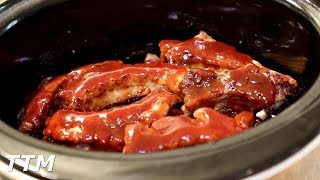 How to Cook Baby Back Ribs in a Dry Slow Cooker~Easy Cooking