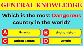 "Can You Score 30/30? 🧠🔥 | Ultimate General Knowledge Quiz Challenge! Think You’re Smart?"