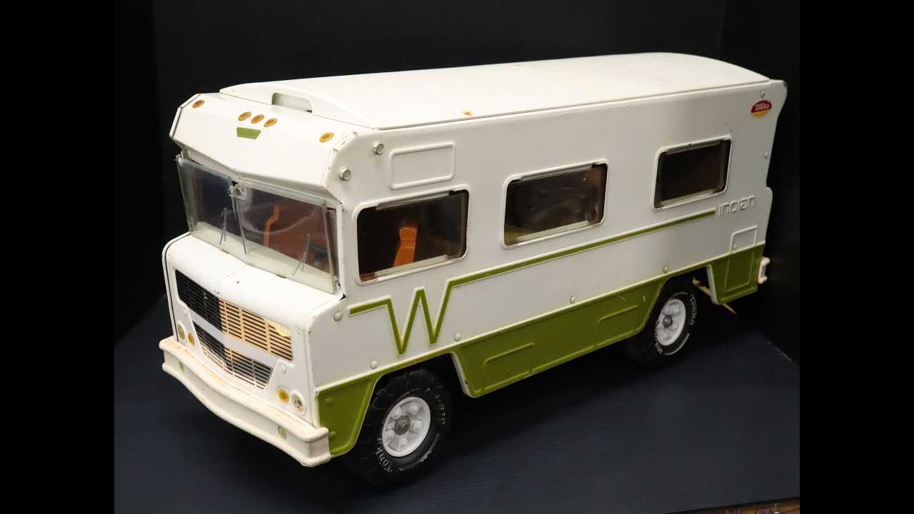 Vintage Tonka Winnebago Indian RV demo for eBay - YouTube