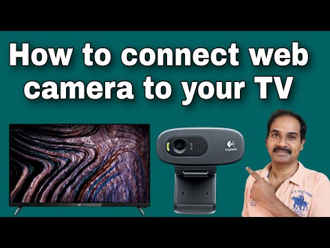 Video: Hvordan Koble Et Videokamera Til En TV? Koble Webkameraet Og Sikkerhetskameraet Direkte Til TV -en. Hvordan Kan Bildet Vises?