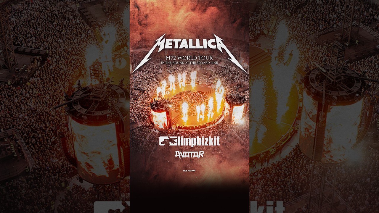 ⚠️ #M72 RETURNS TO NORTH AMERICA IN 2027 ⚠️ Tickets on sale September 25. More info at Metallica.com