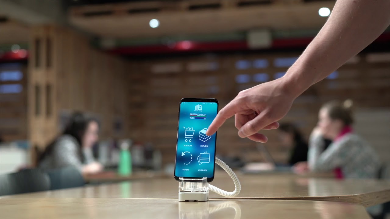 RFID Self service library system in smartphone | Prestalib @ IE Library