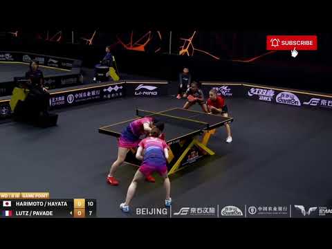 PURE MADNESS! Harimoto/Hayata vs Lutz/Pavade | WTT China Smash 2026 R16 🏓🔥
