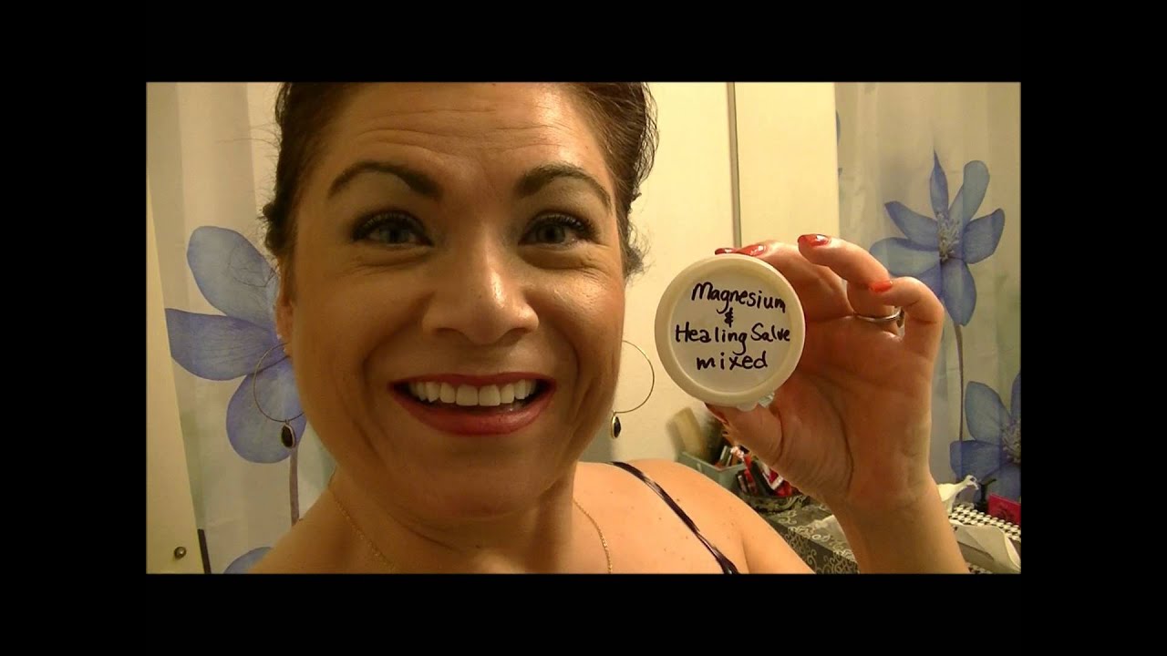 How to apply Magnesium Oil YouTube