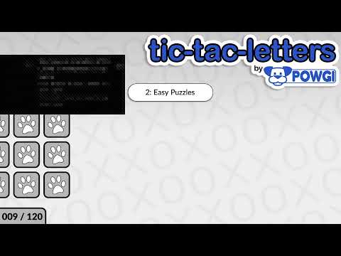 Tic-Tac-Letters by POWGI (PS4)