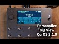 Rename Stomp Assignments in Stomp Mode Gig View with CorOS 3.1.0