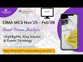 CIMA MCS November 2025 &amp; February 2026 Pre-Seen | Exam Insights, Industry Analysis &amp; Study Guide