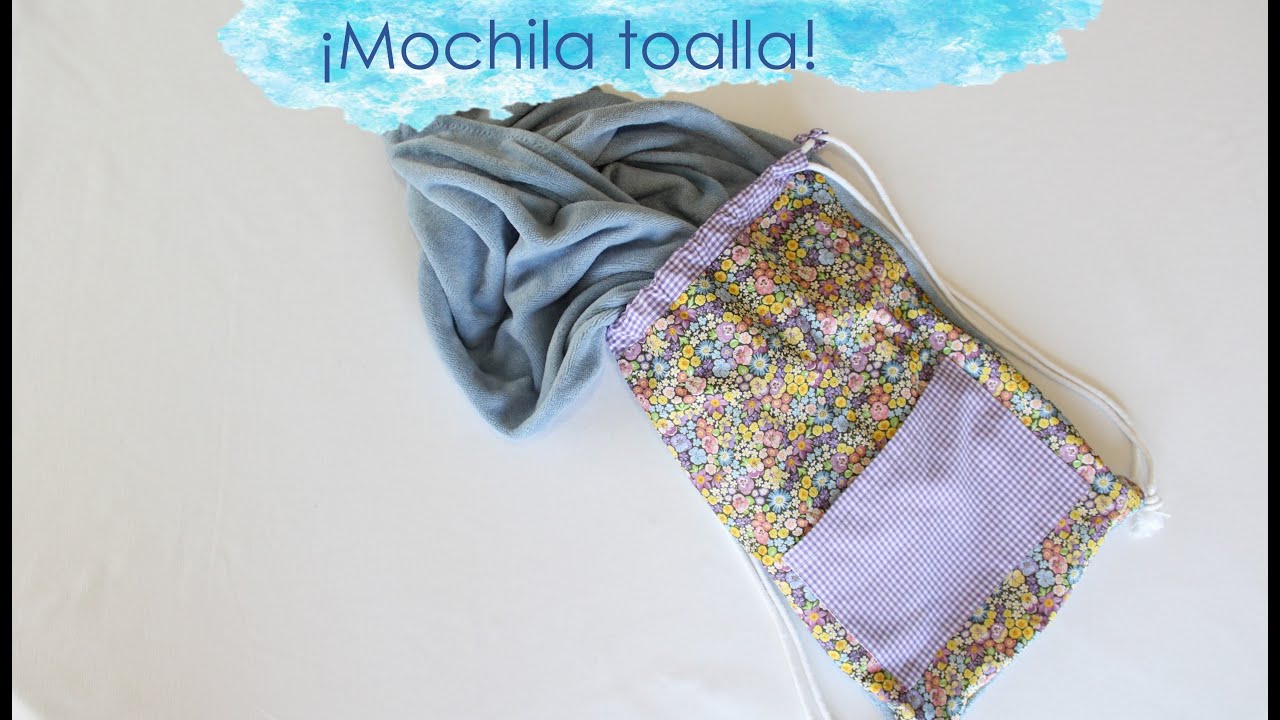 Cómo hacer una mochila toalla | ACERICO TELAS