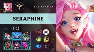 Seraphine Support vs Camille - KR Grandmaster Patch 26.16