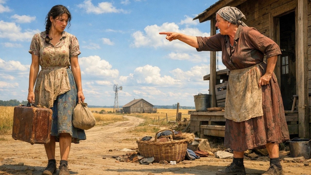 VIÚVA É HUMILHADA E EXPULSA DE SUA CASA... SUA VIDA MUDOU AO CONHECER UM FAZENDEIRO...