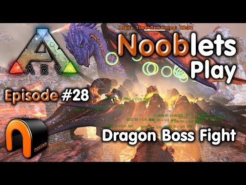 ARK - DRAGON BOSS FIGHT - Episode #28 Ragnarok Lets Play