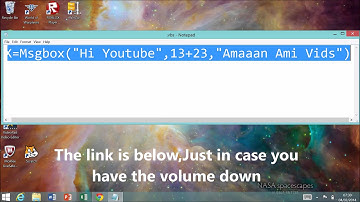 How to make your own Error message very simple in less than 2 minutes