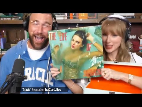 Here’s How Travis Kelce Proved He’s Taylor’s Version on New Heights ❤️‍🔥🧡❤️‍🔥