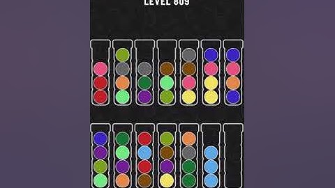 【Ball Sort Puzzle】Level.809