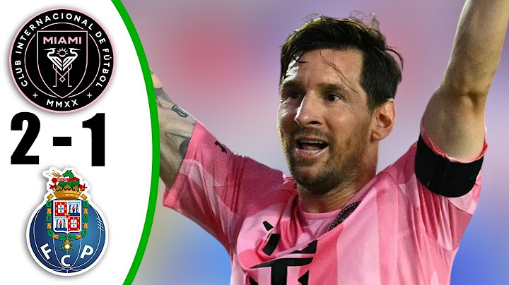 Messi Hat-Trick 💥 Inter Miami vs Porto 2-1- All Goals & Highlights - Club World Cup 2025