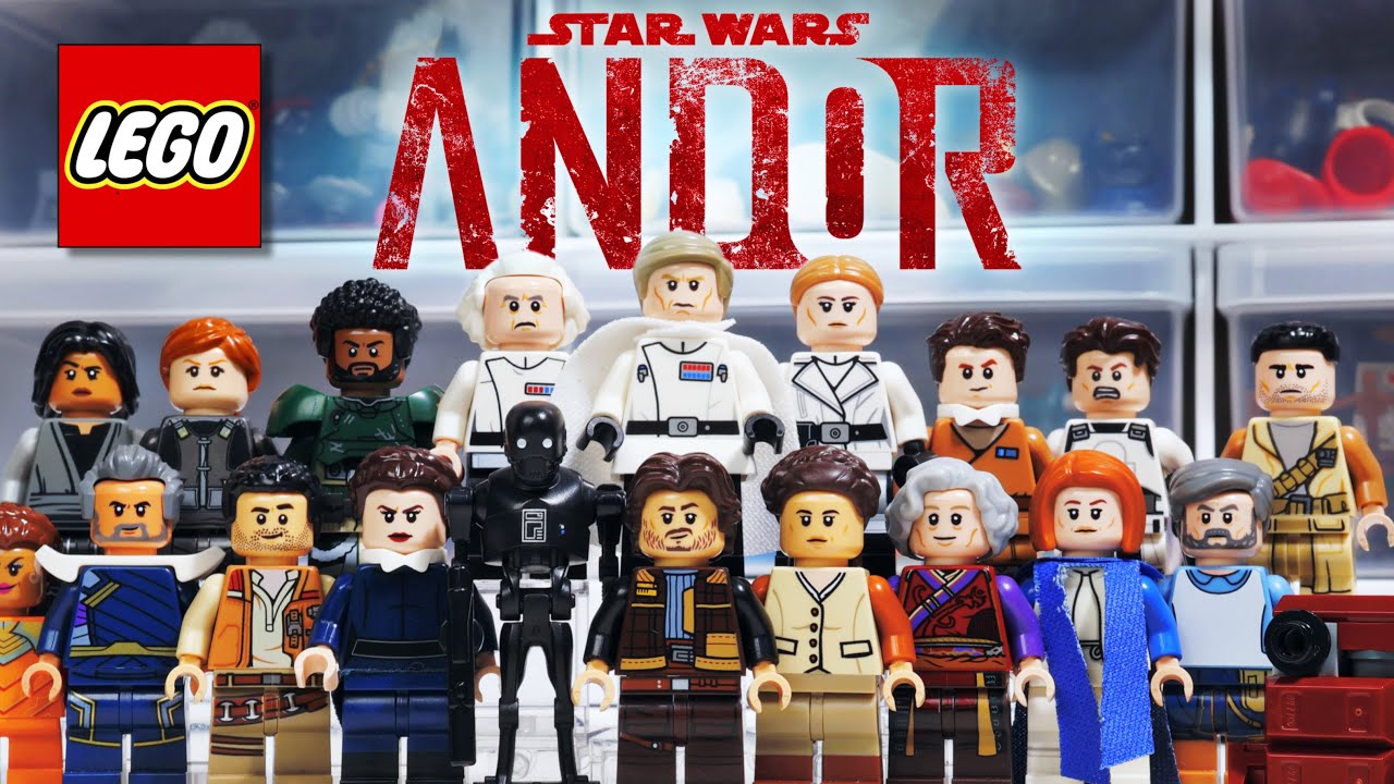 LEGO Star Wars ANDOR SEASON 2 - Building All Main Characters!!! 💫