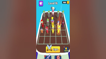 Merge Master: Monster Run 👀 16 Level Gameplay Walkthrough | Best Android, iOS Games #shorts