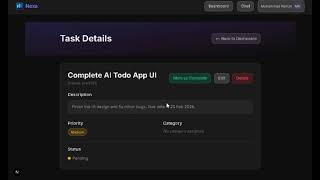 Famous Nexa Todo App Phase 3 – AI Chatbot with Natural Language Commands | Hackathon Project Demo Net Worth