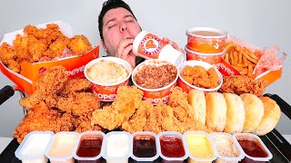 Massive Popeyes Feast • MUKBANG