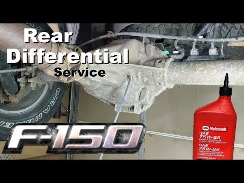 2015-2017 F150: Rear Differential Fluid Change - YouTube