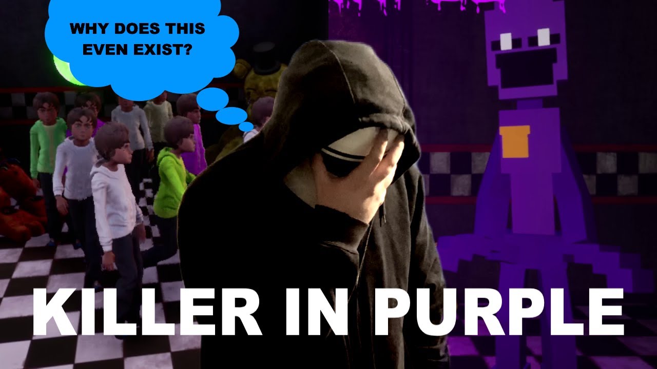 I'm Purple Guy?!  FNAF Killer in Purple (Five Nights at Freddy's Fan Game)  