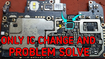 📲 One and only solution Oppo F3 plus  auto restart problem . change this IC and complete your phone.