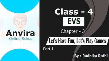 Class 4th|Environmental Studies (E.V.S.)|Chapter 3 Let
