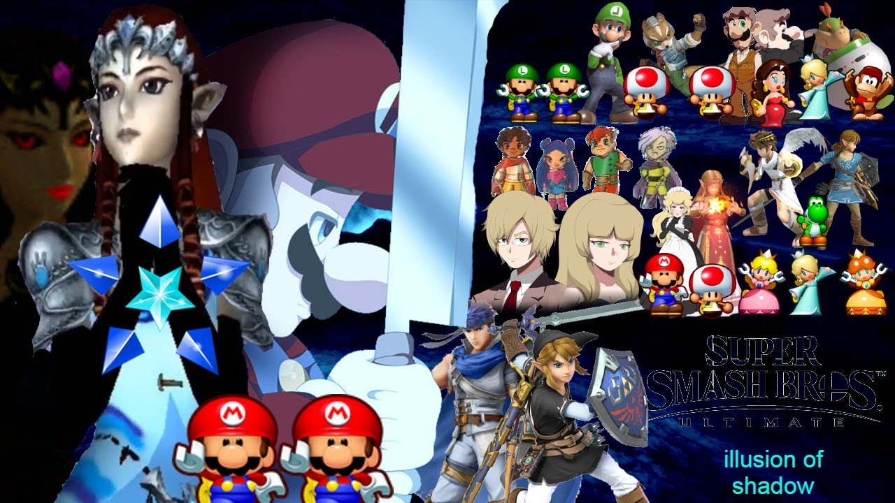 SUPER SMASH BROS ULTIMATE ILLUSIONS OF LIGHT AND DARKNESS TRAILER