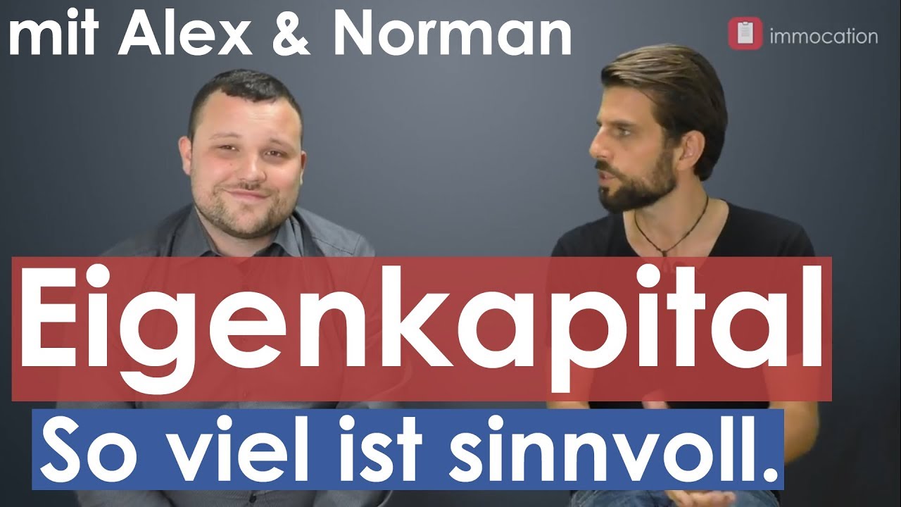 Update New Der optimale Eigenkapital-Anteil: Wie viel musst du haben und wie viel solltest du einsetzen?