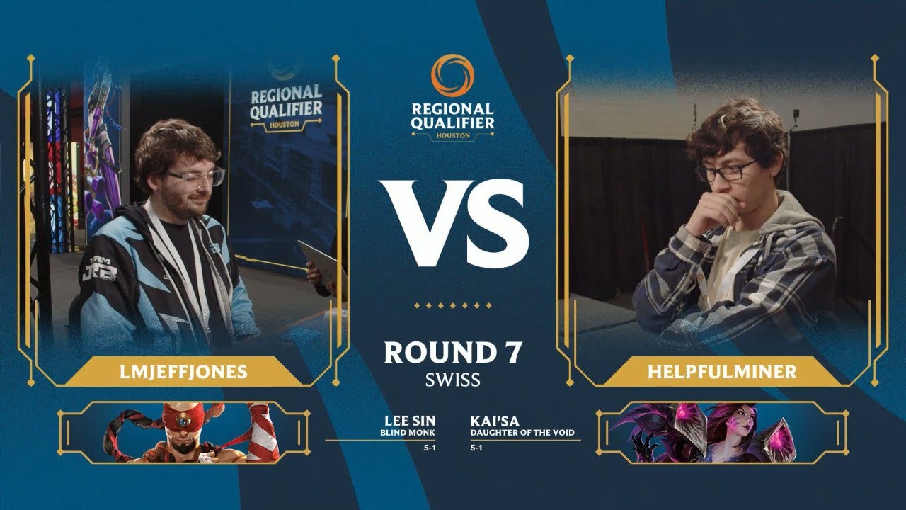 Riftbound Regional Qualifier: Houston 12/6/2025 Round 7a [Lee Sin vs Kai'sa]