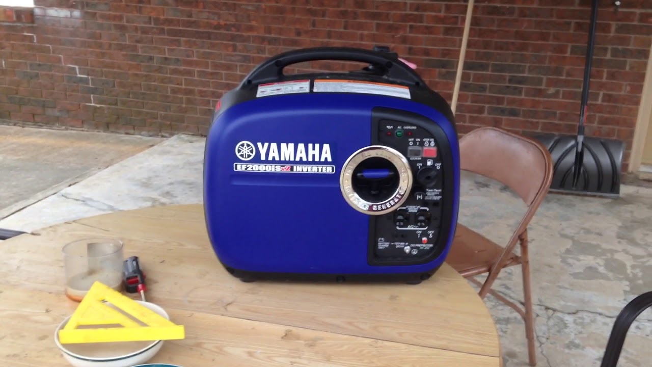 Yamaha ef2000isv2 update - YouTube