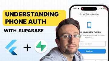 Code phone authentication with Supabase and Flutter