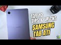 Top 10 Tips and Tricks Samsung Galaxy Tab A11 You Need to Know | Hidden Features &amp; Settings