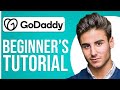 Godaddy Website Tutorial 2024 | How to Make a Website (For Beginners)