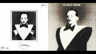 Klaus Nomi - Lightning Strikes chords