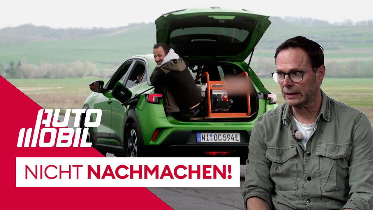 Comeback des Verbrenners!? Alex & Lance experimentieren!⚡Was können serielle Hybride? | auto mobil