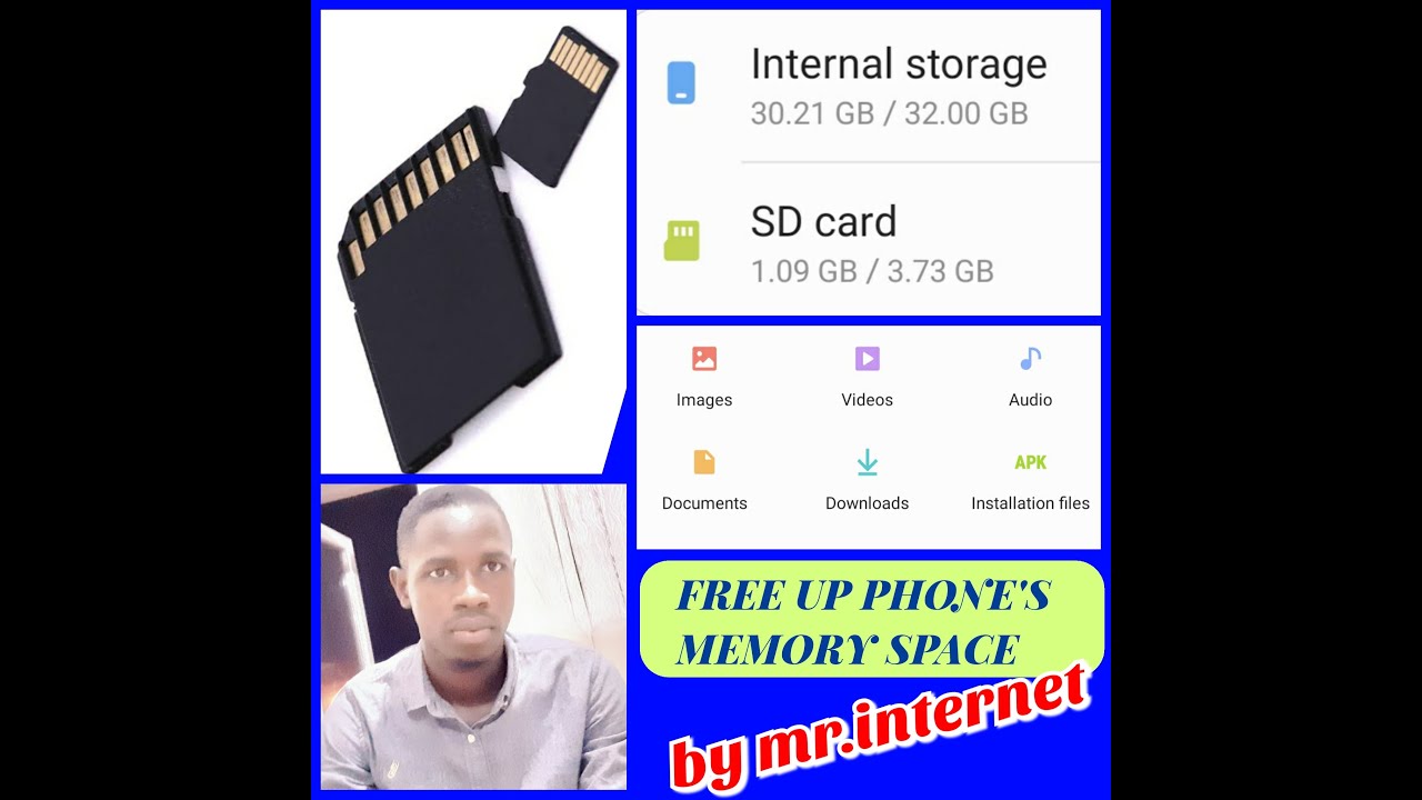 HOW TO FREE UP PHONE MEMORY SPACE ON ANDROID MOBILE.(Storage space ...