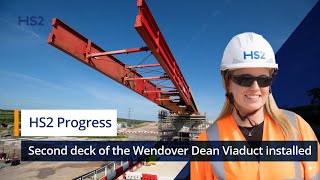 HS2 completes 3,130 tonne second Wendover Dean Viaduct deck slide