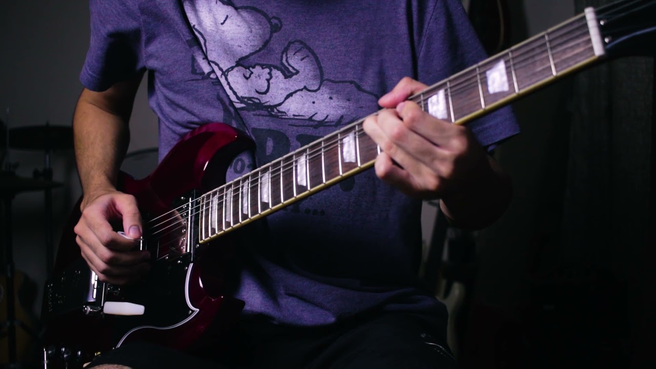 AC/DC - Night Prowler (All Guitar Solos Cover) | GUBA Oliveira - YouTube
