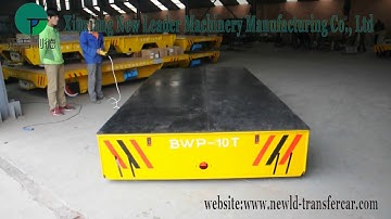 360 Degree Turning Steerable Transfer Trolley