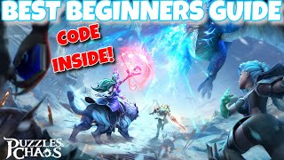 BEST Beginners Guide & Code Puzzle & Chaos Frozen Castle