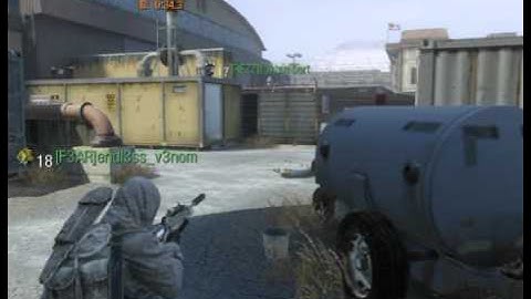 Black ops tomahawk across the map-hangar 18