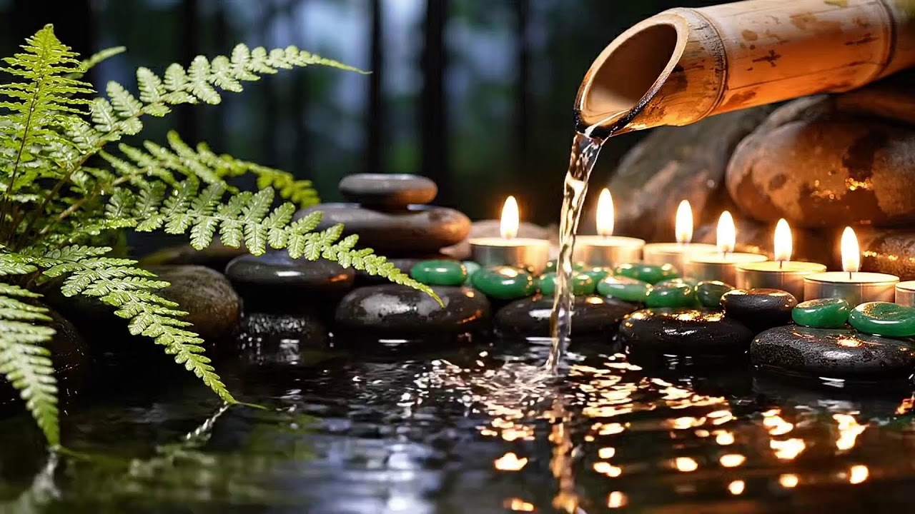 Peaceful Piano With Gentle Water Sounds 🌿 Deep Healing to Release Stress, Worry Emotional Fatigue